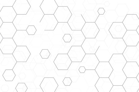 Hexagonal shape abstract background design