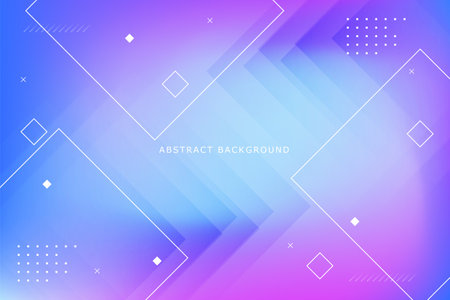 Abstract background with geometric elementsのイラスト素材