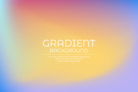 Trendy gradient vibrant color backgroundのイラスト素材