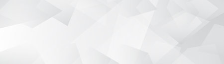 Abstract white 3d banner design backgroundのイラスト素材