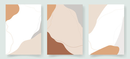 Abstract memphis backgrounds with wave accentsのイラスト素材