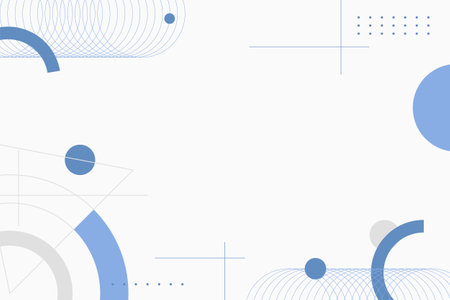 Modern abstract geometric background designのイラスト素材