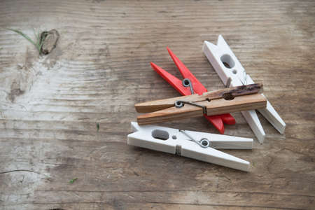 clothespins backgroundの写真素材