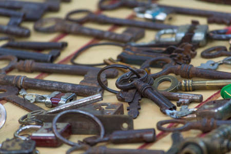 old keysの写真素材