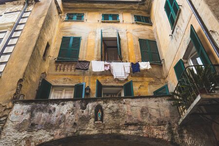 Monterosso, of the famous Five Lands (five lands) in Liguria, Italyの写真素材