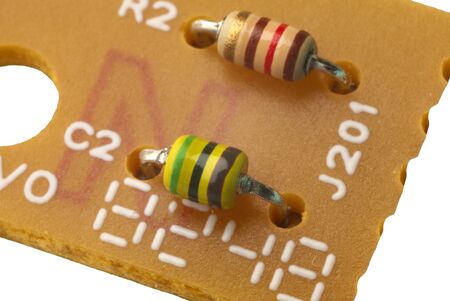 elettronics componentsの写真素材