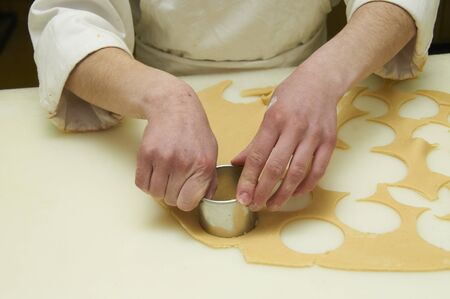 confectionery working with pastry and ice cream desserts