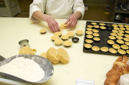 confectionery working with pastry and ice cream desserts