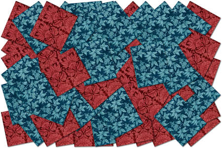 collage whit ancient fabric images