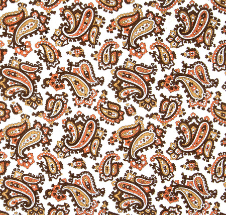 seamless paisley designの写真素材