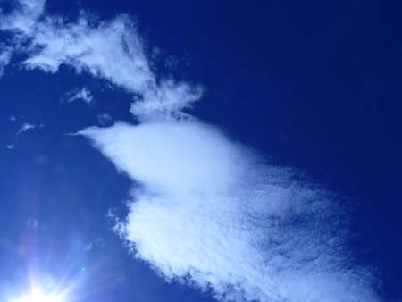blue sky cloud