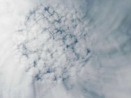 Produced by the process of cloudの写真素材