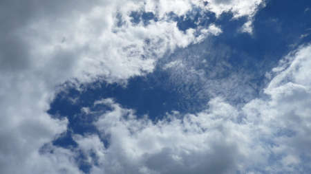 Clouds look like cotton