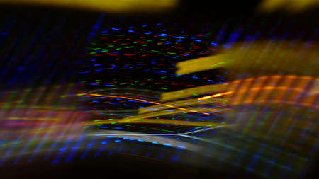 Blurred traces colored background