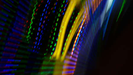 Blurred traces colored background