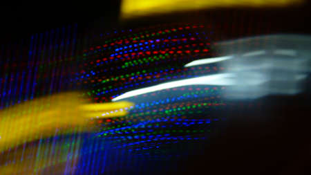 Blurred traces colored background