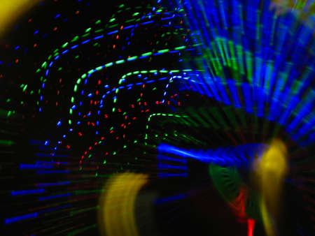 Blurred traces colored background
