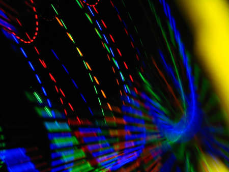 Blurred traces colored background