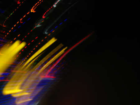 Blurred traces colored background