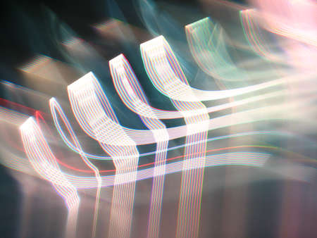 abstract light speed