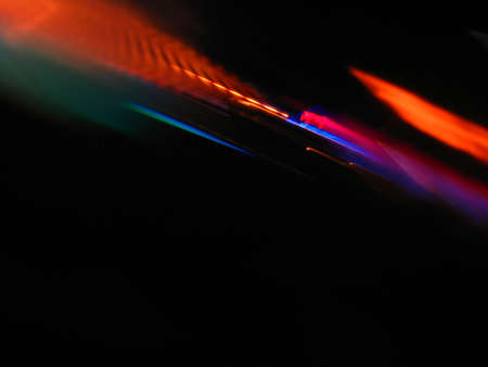 Blurred traces of colored backgroundの写真素材