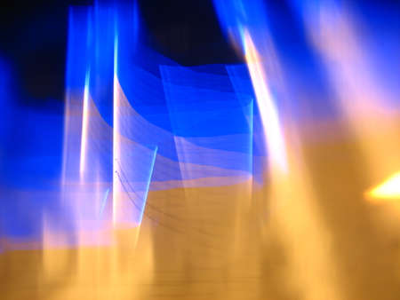 speed concept of lightの写真素材