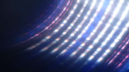 Colorful light smooth lines