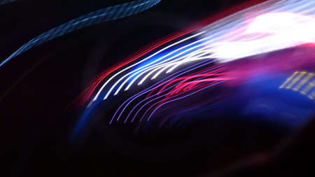 abstract light speed