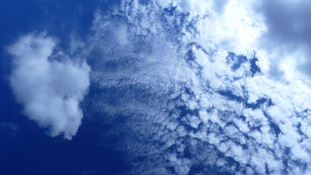 Water vapor condenses into cloud