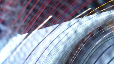 Unbelievable light refraction backgroundの写真素材