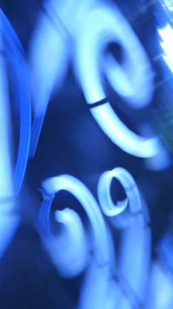 Magical light refraction backgroundの写真素材