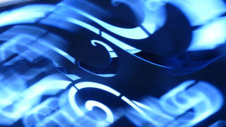 Magical light refraction backgroundの写真素材