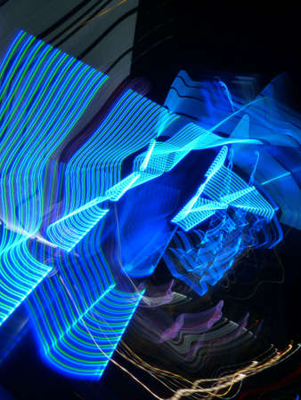 Light refraction colorful backgroundの写真素材