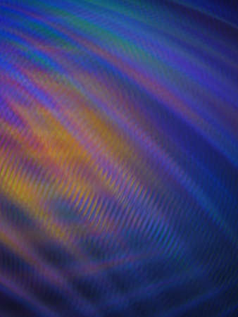 Curved lines blurred lights