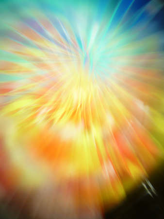Abstract blurred light