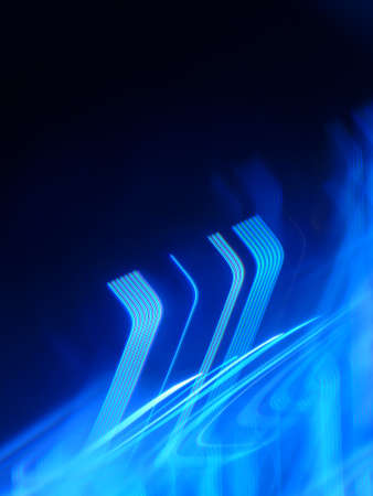 Energetic abstract lightの写真素材