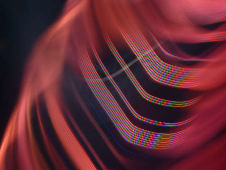 Unbelievable light refractionの写真素材