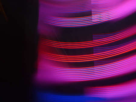 Incoming electromagnetic wave lightの写真素材