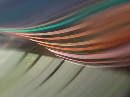 Incoming electromagnetic wave lightの写真素材