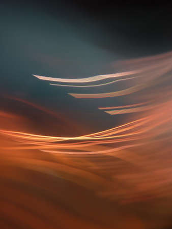 Incoming electromagnetic wave lightの写真素材