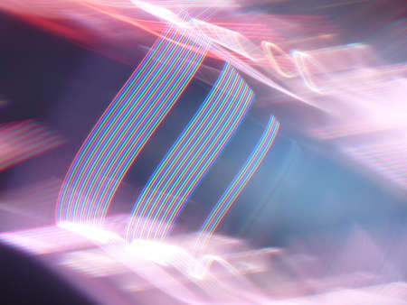 Abstract blurred light