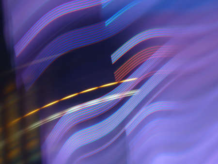 Abstract blurred light