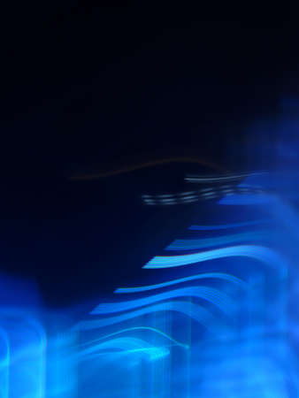 Abstract blurred lightの写真素材