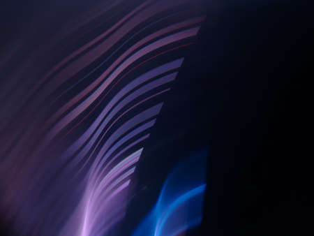 Abstract blurred light