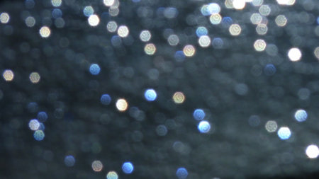 Defocused abstract bokeh lights background. Blurred background.の写真素材