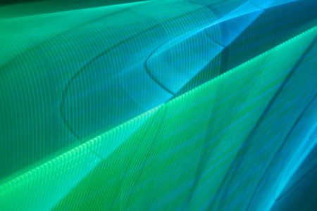 Application of light effects on the subject of science, technology and designの写真素材