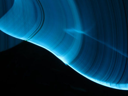 abstract blue background with some smooth lines in it (see more in my portfolio)