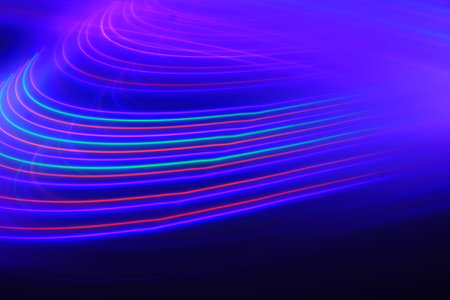 Abstract background. luminous swirling. Elegant glowing circle. Sparking particle. Space tunnel....