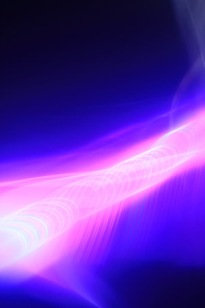 abstract background with smooth lines in blue and pink colors, computer generated images