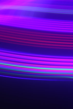 abstract background with smooth lines in purple, blue and pink colorsの写真素材